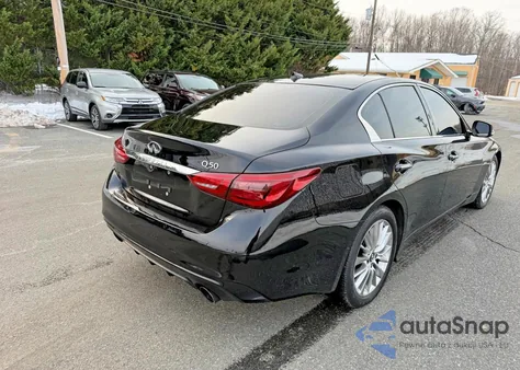 2019 Infiniti Q50 Luxe from USA, damaged, VIN JN1EV7AP3KM516976